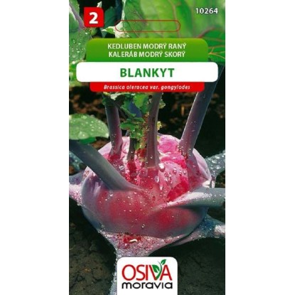 Semínka Kedluben modrý raný Blankyt (Brassica oleracea var. gongylodes)