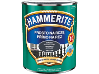 Hammerite Přímo na rez barva na železné kovy saténová antracitová 0,7 l