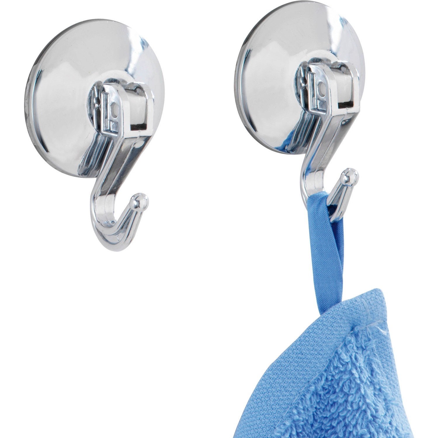 Wenko Háček s přísavkou pákový chromovaný, 2 ks