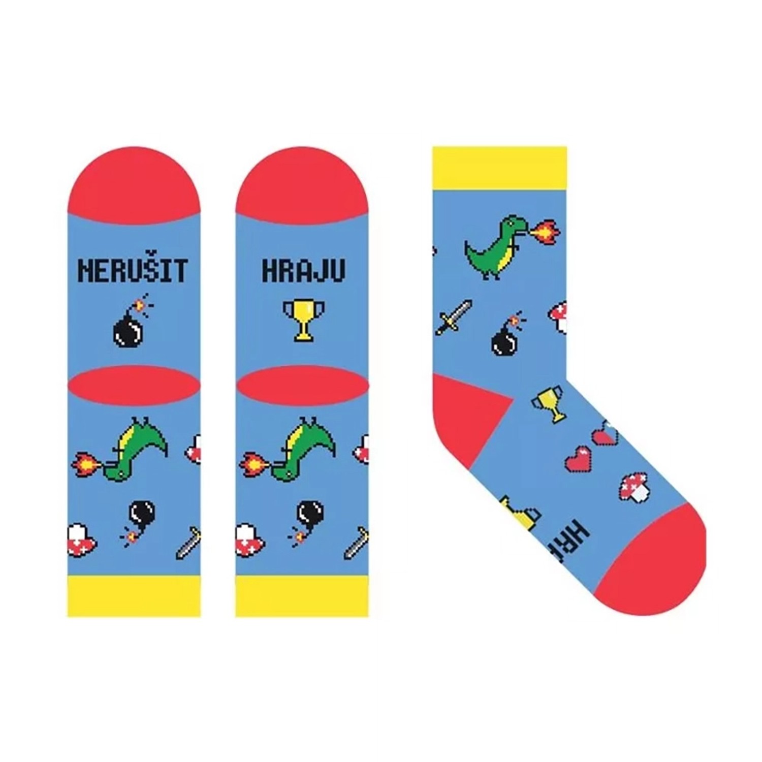 Ponožky - Toxické Albi