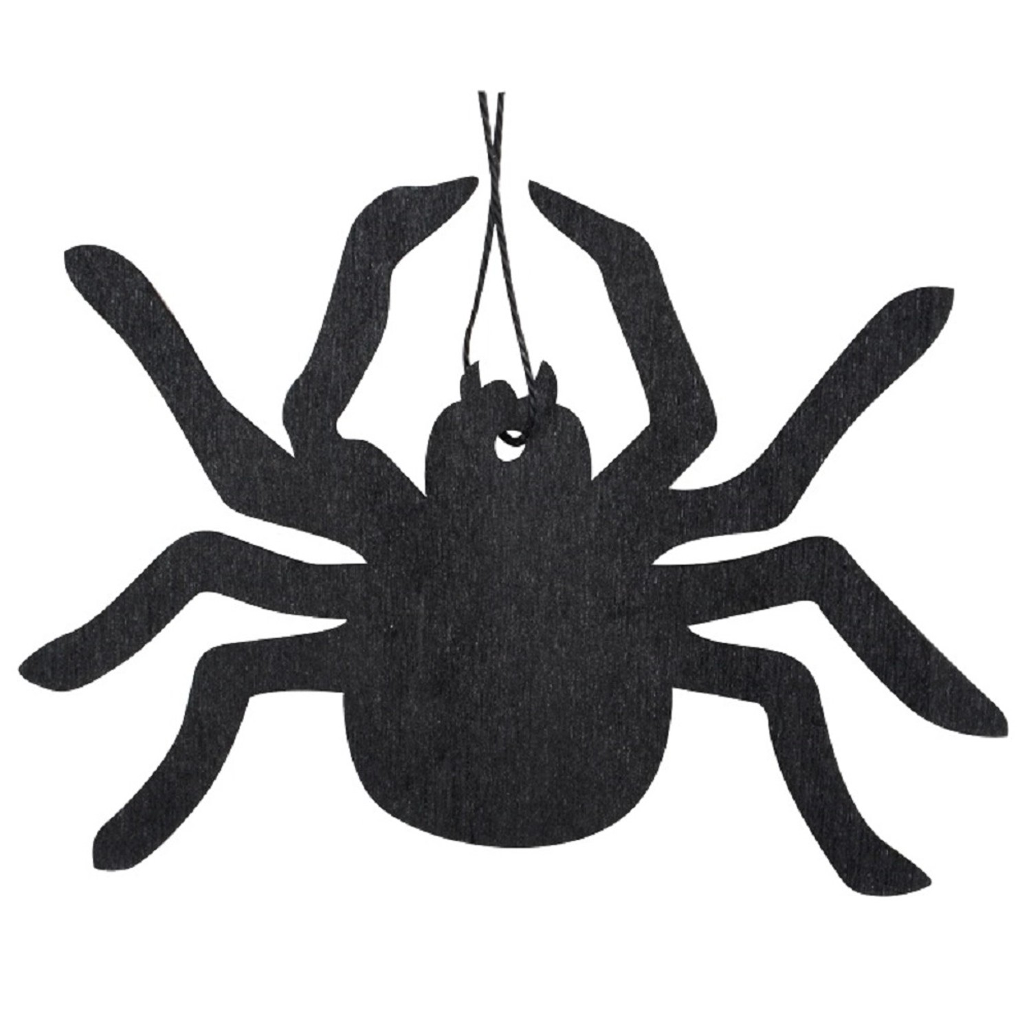 Pavouk dřevěný s glitrem na zavěšení 12 x 8,5 cm Anděl Přerov s.r.o.