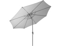 Gartenfreude Slunečník s 8 vzpěrami, šedá, pr. 300 cm