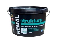REMAL Malířský nátěr se zrnitou strukturou STRUKTURA bílý 7,5 kg