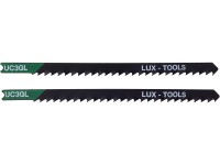 LUX-TOOLS Listy přímočaré pily na dřevo upínání U dlouhé, 2 ks