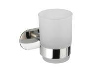 Wenko Nástěnný držák na kartáčky Turbo-Loc Uno Orea Shine, lesklá nerez