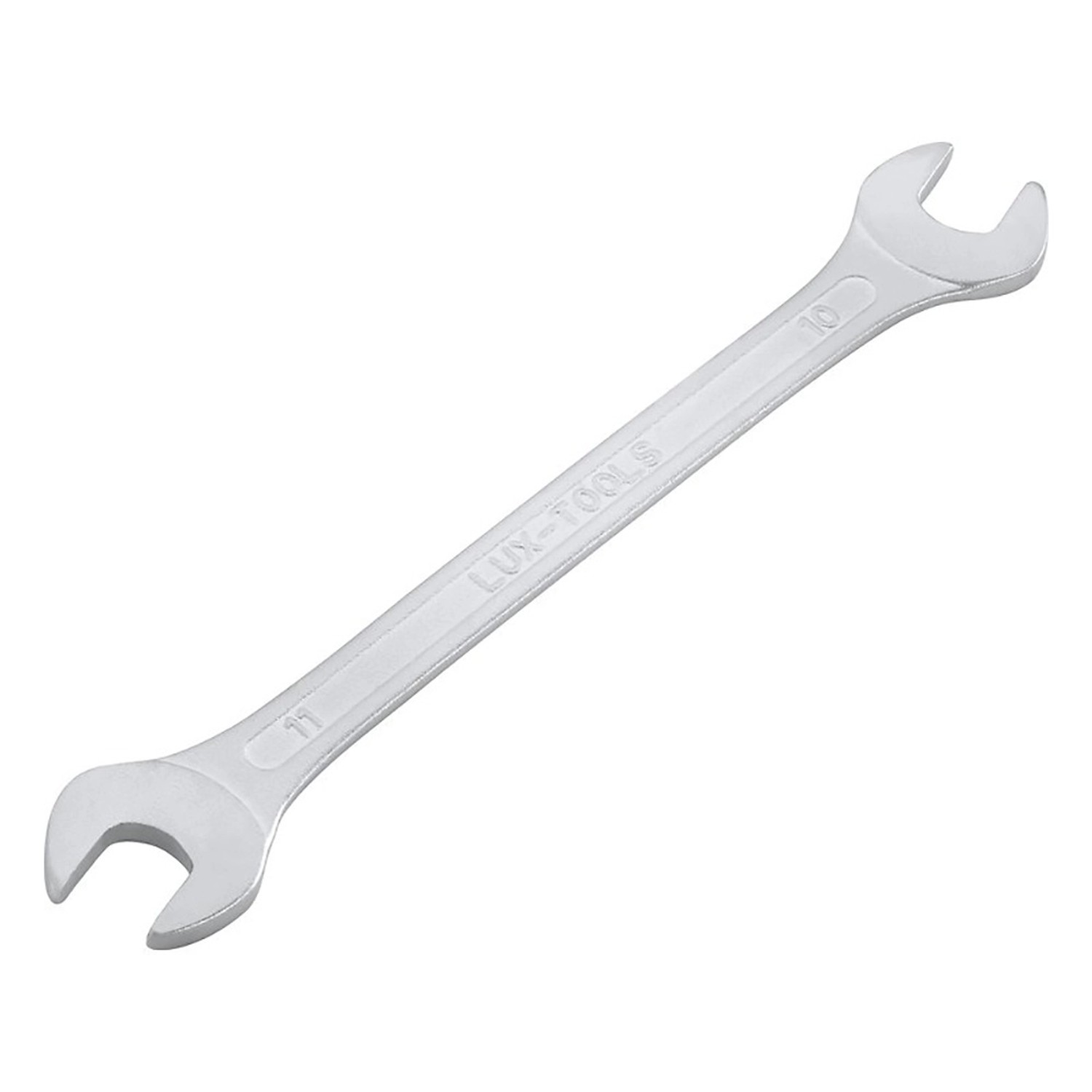LUX-TOOLS Plochý klíč otevřený oboustranný 10 x 11 mm
