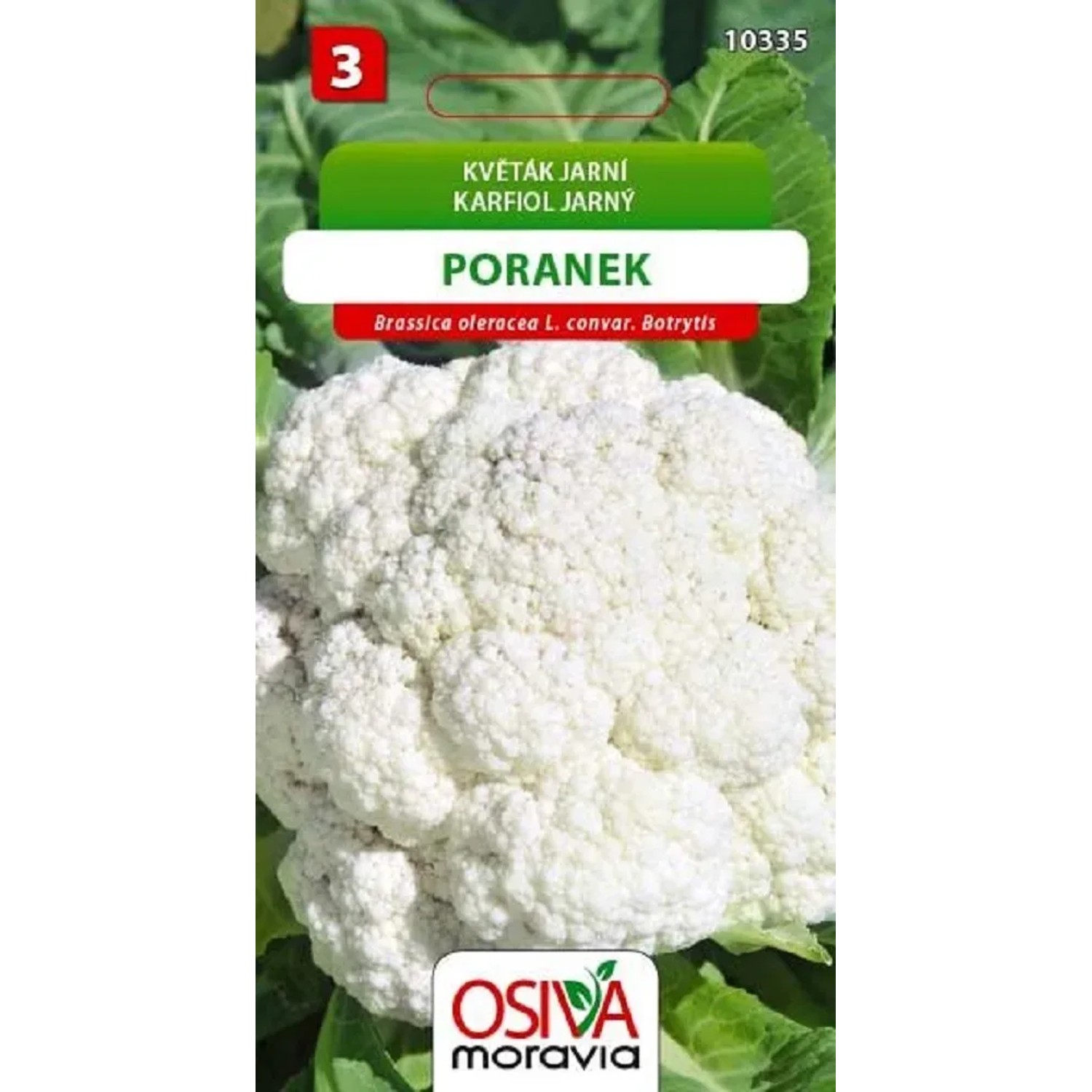 Semínka Květák jarní Poranek (Brassica oleracea L. convar. botrytis)