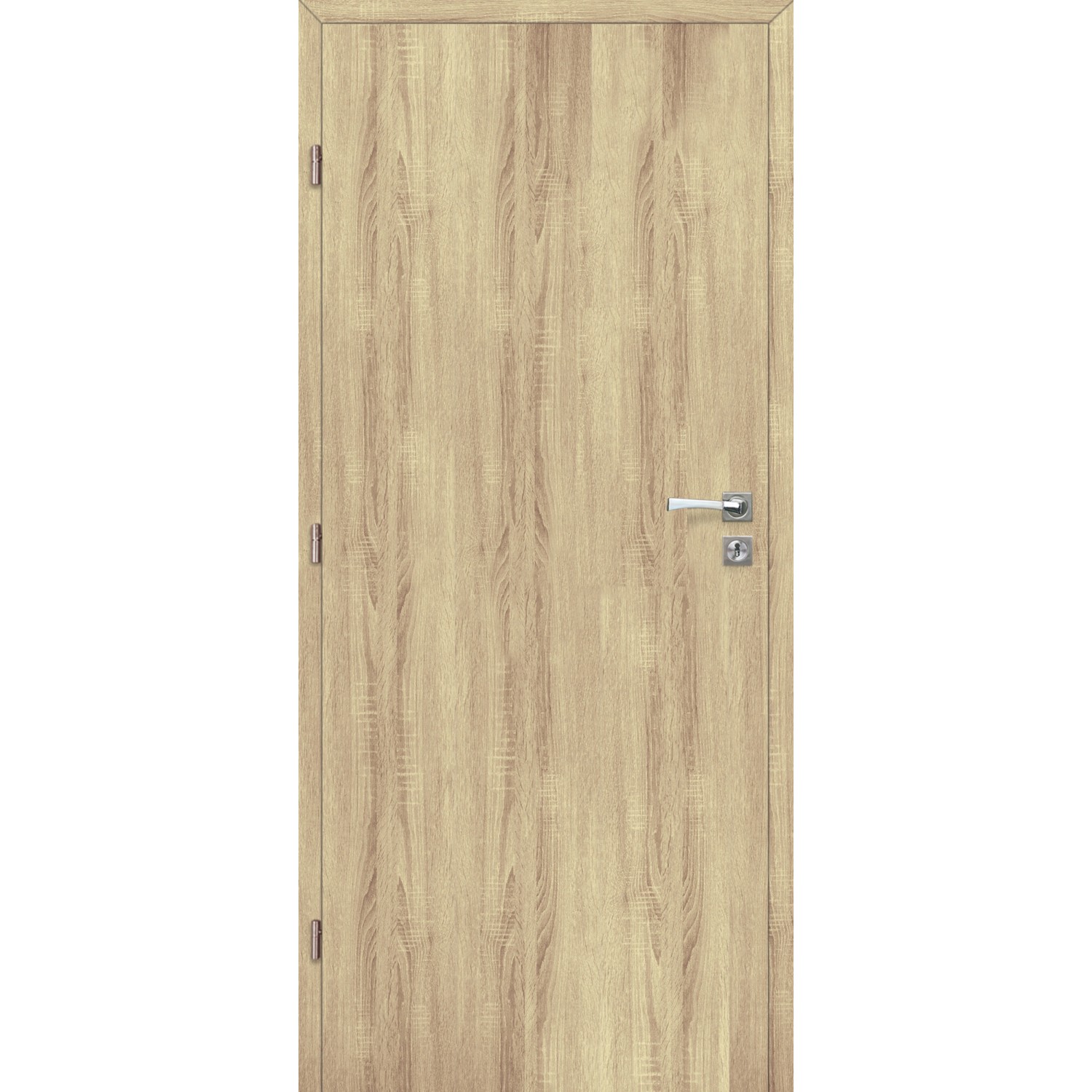 Voster Falcové interiérové dveře METRIX plné, lakované, dub bělený, 90 L
