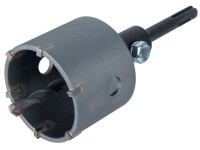 Wolfcraft Vrtací korunka osazená tvrdokovem s upínacím trnem SDS-plus, pr. 68 mm