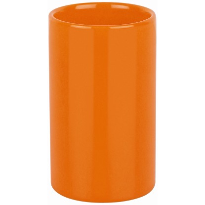 Spirella Kelímek na zubní kartáčky Tube oranžový
