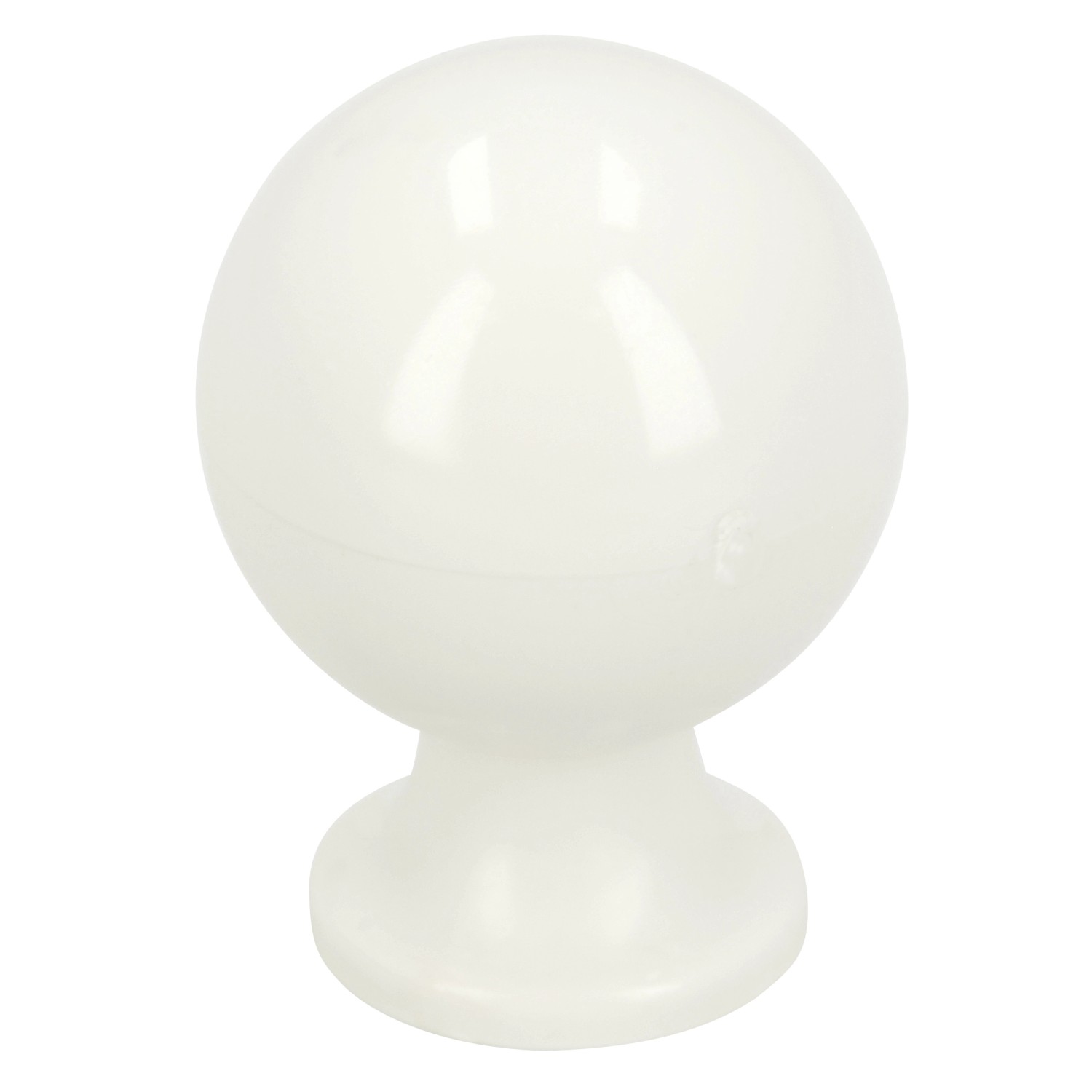 Siro Nábytková knopka SM009 kulatá, plast bílá 20 mm