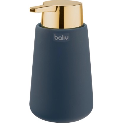 baliv Dávkovač mýdla, zelený/zlatý, keramický