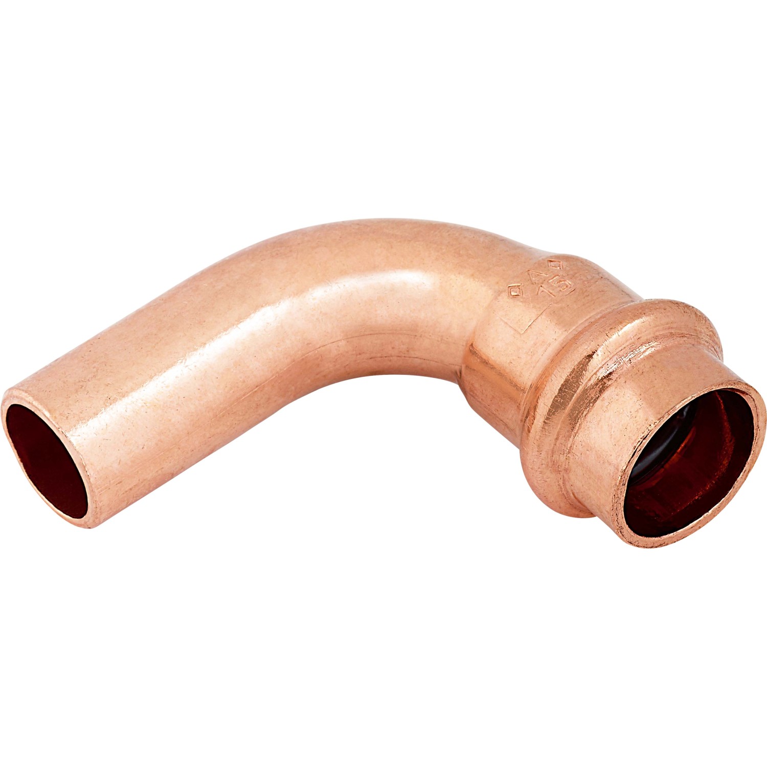 Lisovací oblouk typ IA měděný 90°, pr. 15 mm, 1 ks