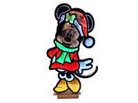 Disney Interiérová vánoční figurka Infinity Mirror Minnie Mouse, 40 cm