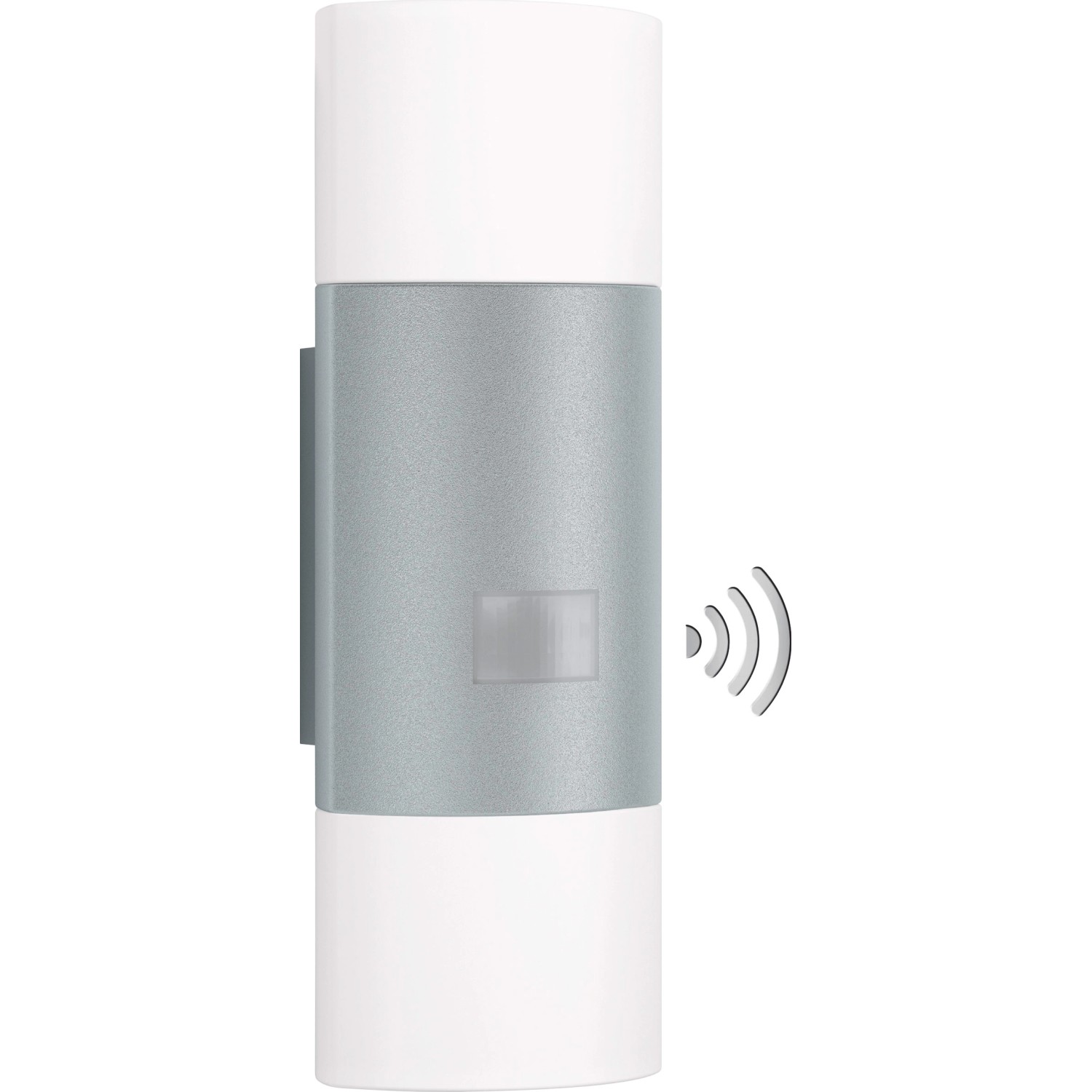 Steinel Nástěnné LED svítidlo L 910 S s det. pohybu, IP44, 11W, 3000K, stříbrná