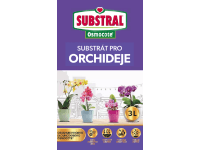Substral Substrát na orchideje s hnojivem Osmocote 3 l Substral Substrát na orchideje s hnojivem Osmocote 3 l