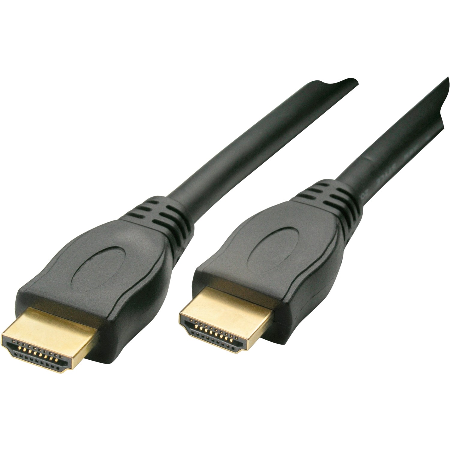Připojovací kabel HDMI 2 m pozlacený černý HDMI0200 043