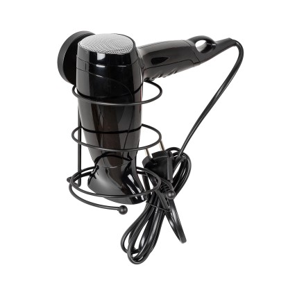 Wenko Držák na fén Milazzo Vacuum-Loc Plus černý 11,5 x 17,5 x 4,5 cm