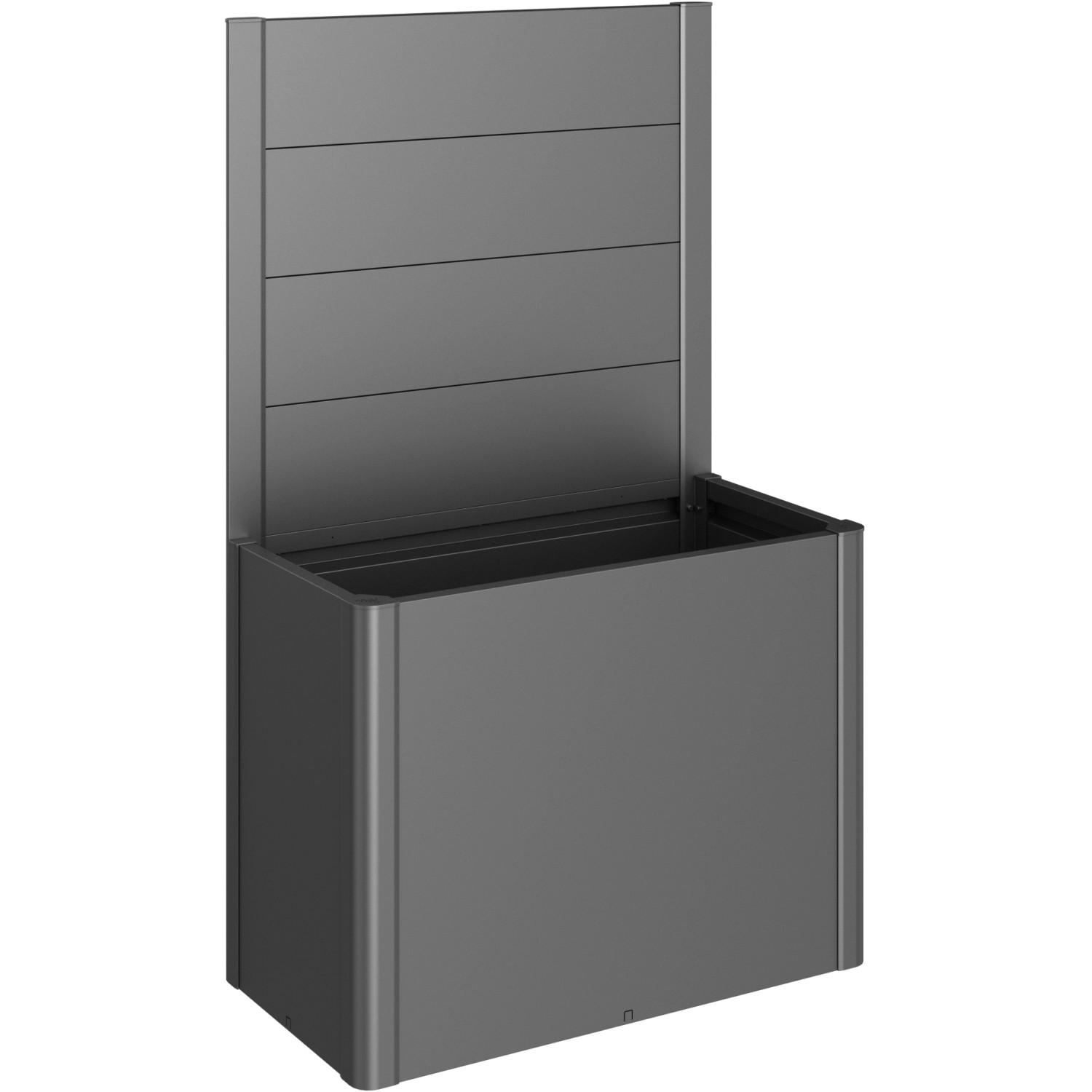 Biohort Zástěna pro záhony vyvýš./Belvedere bez skla pro str. 1 m tm.šedá