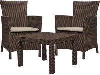KETER Sada balkonového nábytku Rosario, hnědá/ovesná, 3dílná KETER Sada balkonového nábytku Rosario, hnědá/ovesná, 3dílná