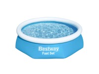 Bestway Bazén Fast Set bez čerpadla, modrý, pr. 244 x 61 cm