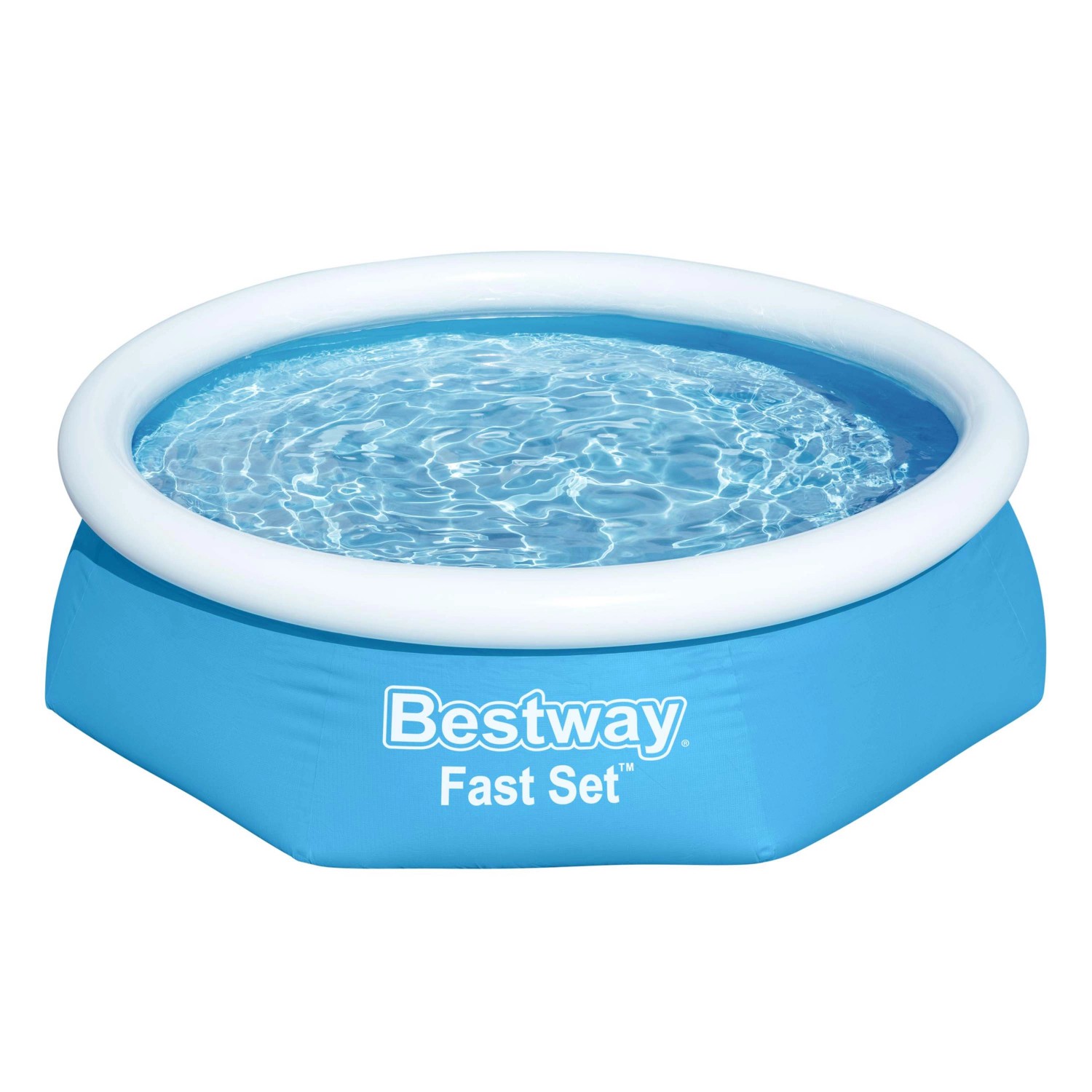 Bestway Bazén Fast Set bez čerpadla, modrý, pr. 244 x 61 cm