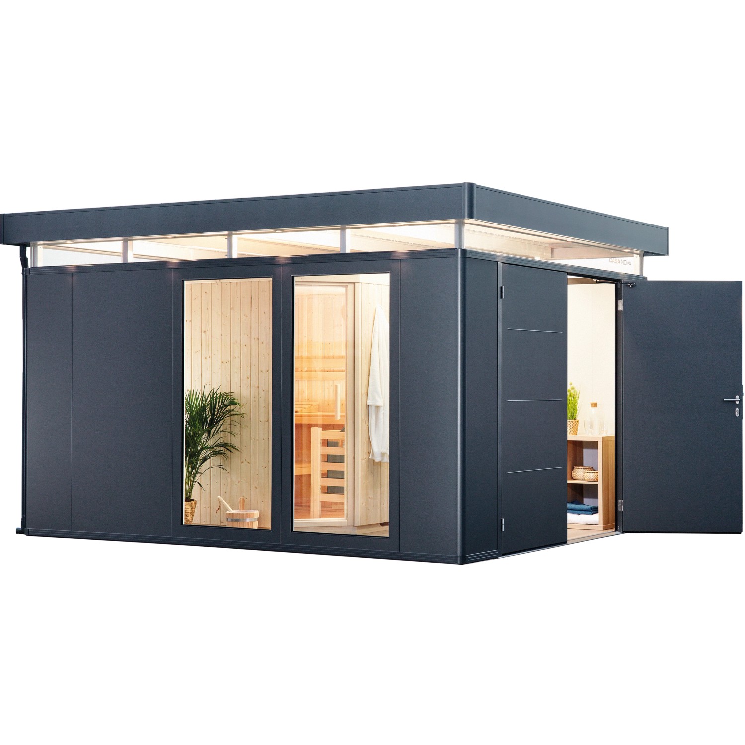 Biohort Saunový modul pro domky CasaNova 3x3-3x6/4x4-4x6, L