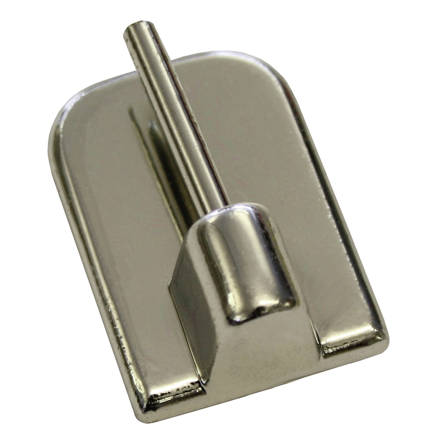 Gardinia Nalepovací háček pro vitrážní tyč, chrom, 4 ks, v. 11 mm