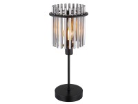 GLOBO Stolní lampa GORLEY černá 1 x E14 max. 40 W, pr. 15 x 37,5 cm