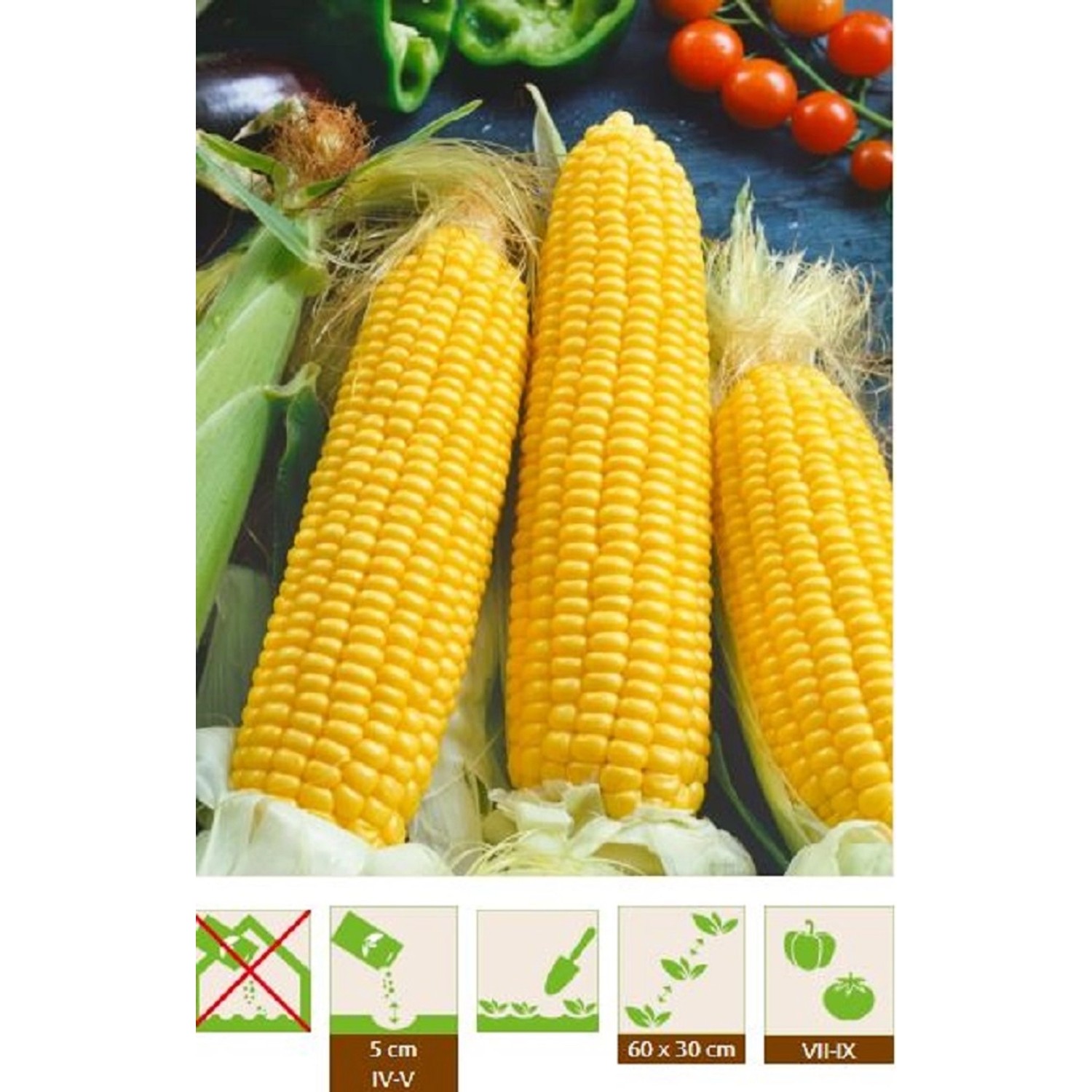 GardenSeed Premium Semínka Kukuřice Elán F1, 20 g