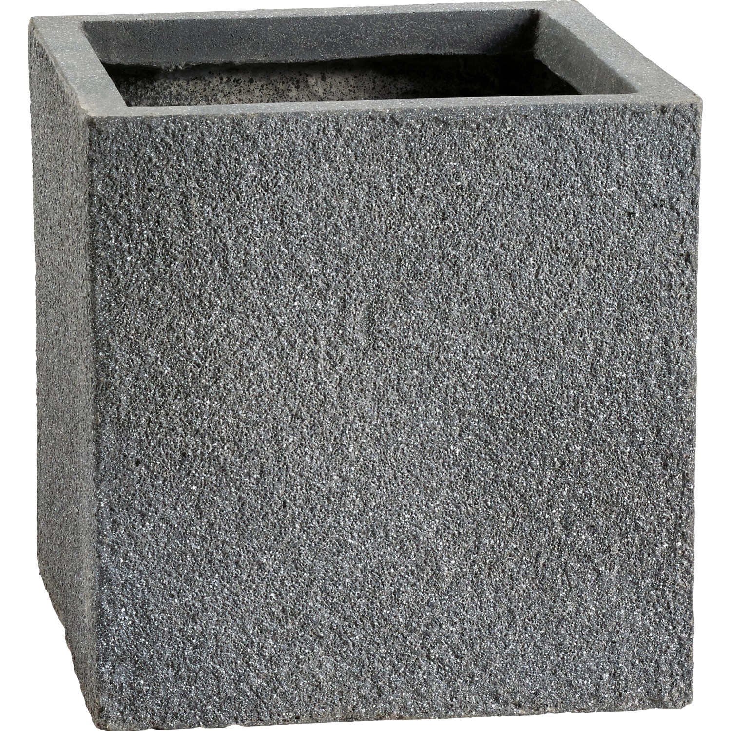 OBI Květináč Calais antracitový 39 x 39 cm