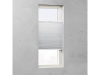 Voštinová plisé roleta zatemňovací bílá 25 mm 40 x 130 cm