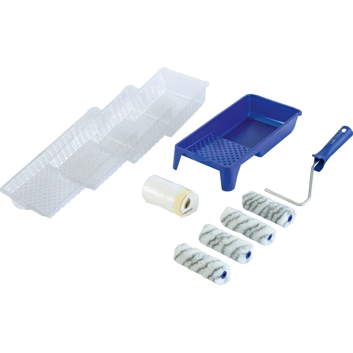 LUX Sada válečků pro disperzní barvy 10dílná