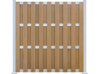 OBI Plotový prvek WPC/ALU pískový 180 x 180 cm