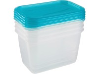 Keeeper Dóza pro uchování čerstvosti Fredo Fresh transparentní/modrá 4x 0,75 l