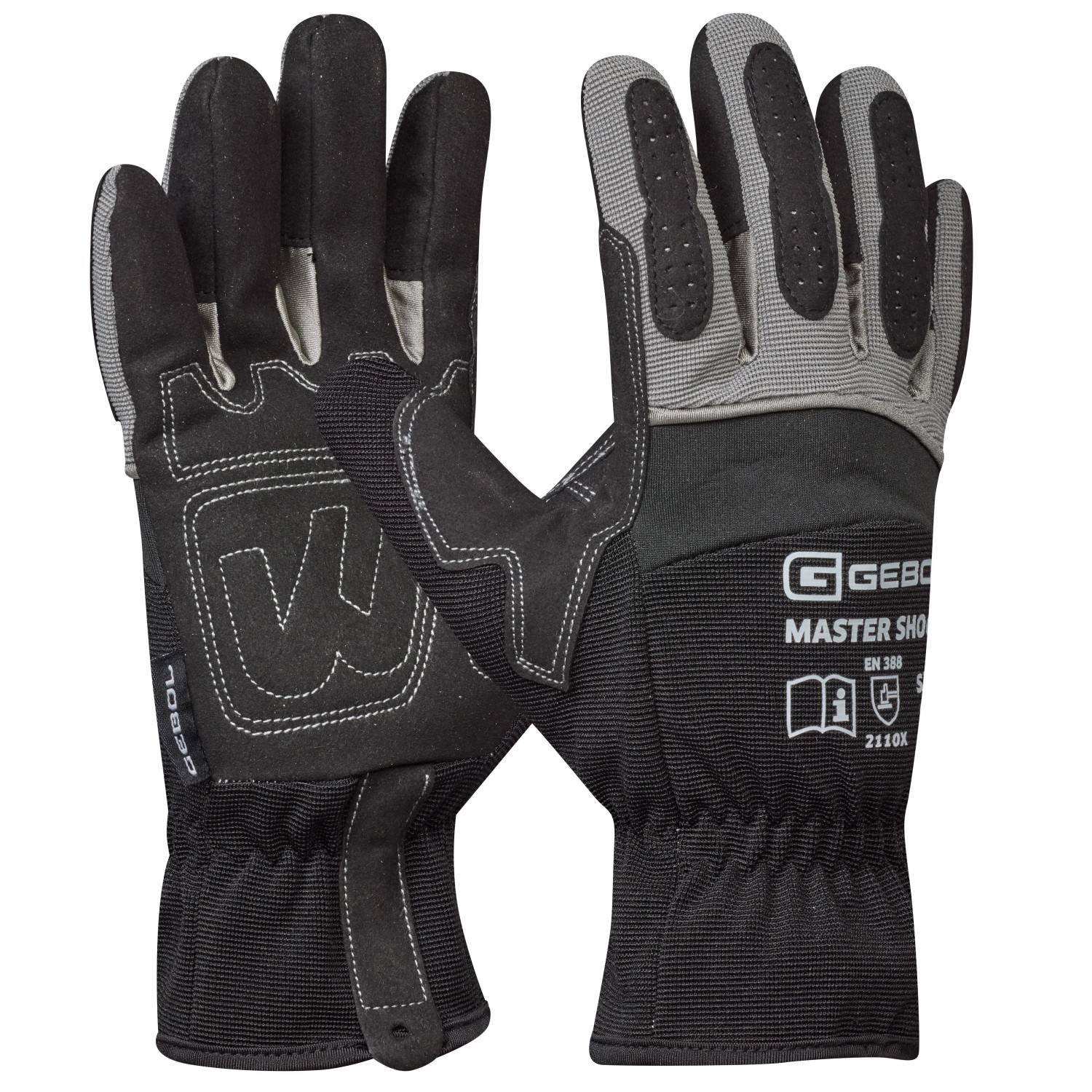 GEBOL Pracovní rukavice Master Shock, vel. 8