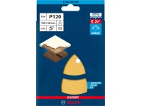 Bosch Brusný papír Expert C470 P120, 11 otvorů, 102 x 62 mm, 10 ks