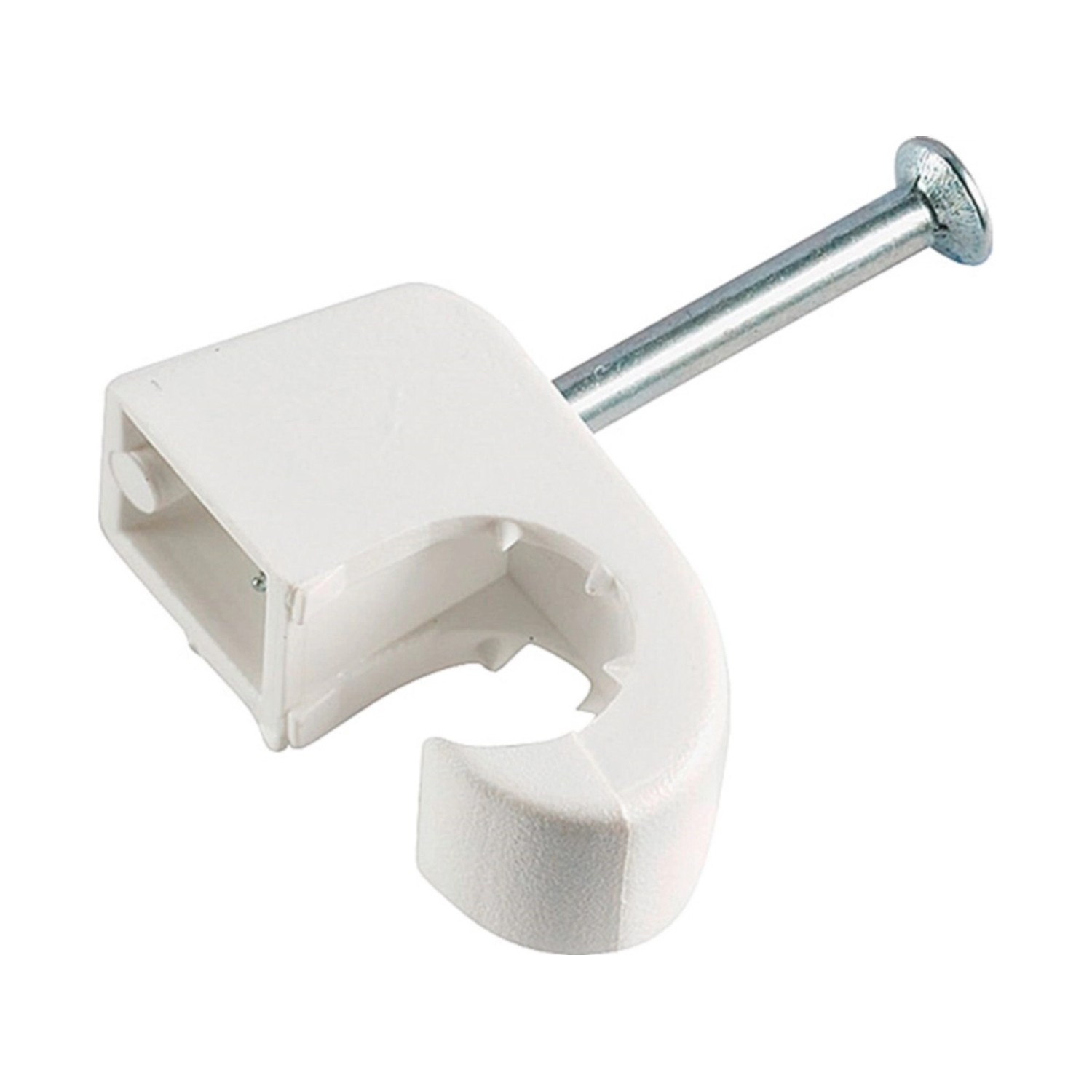 LUX-TOOLS Expresní příchytka 7 mm - 11 mm bílá velké balení