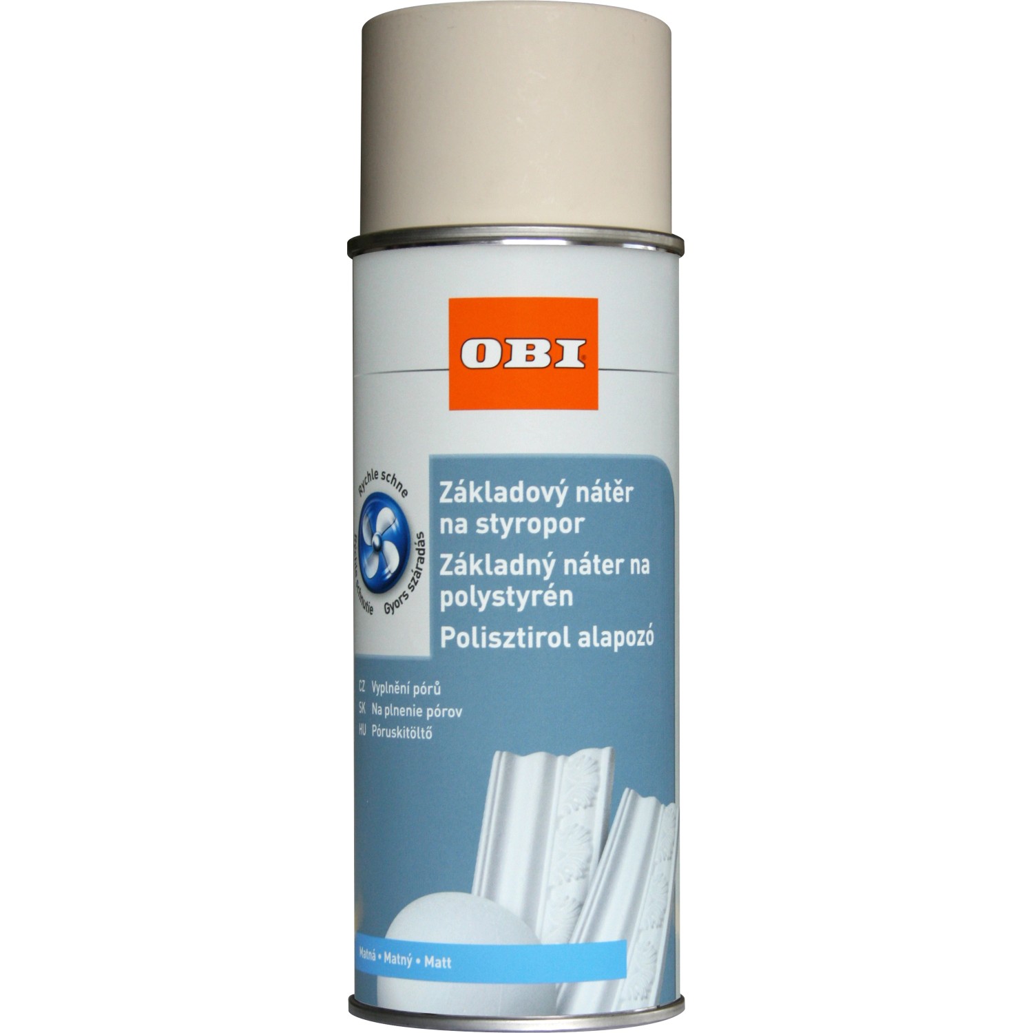OBI Nátěr základní na polystyreny béžový 400 ml