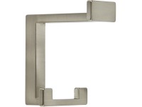 Siro Věšák na klobouky, kov, barva ušlechtilé oceli, lesklý, rozteč otvorů 31 mm Siro Věšák na klobouky, kov, barva ušlechtilé oceli, lesklý, rozteč otvorů 31 mm