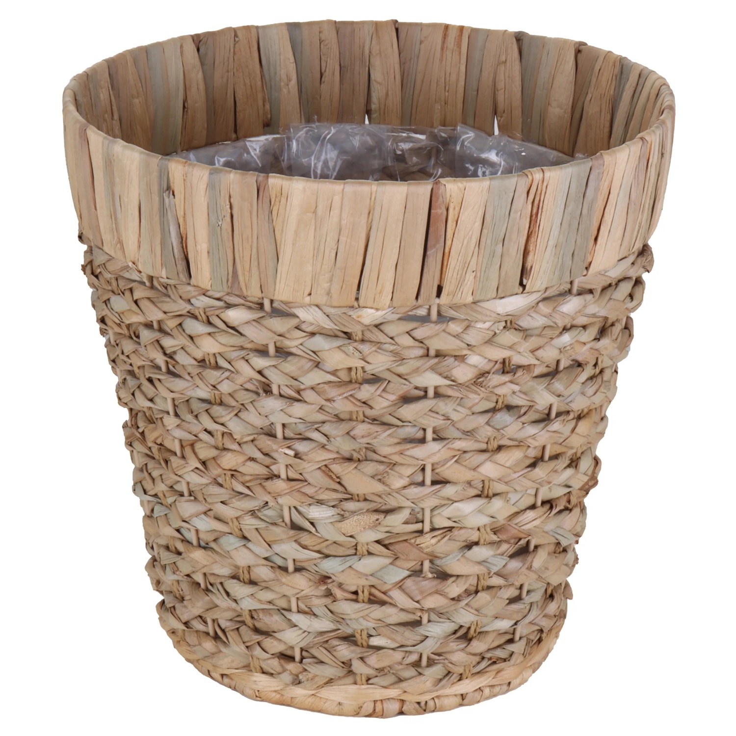 A.H.G. Květináč z banánových listů, béžová-přírodní, pr. 32 x 31,5 cm