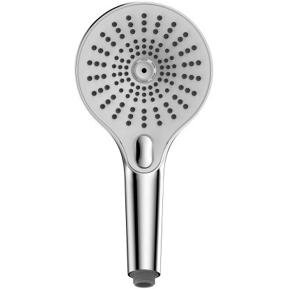 Wenko Ruční sprcha Ultimate Shower, 3 proudy, chrom/bílá, pr. 13 cm