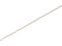 LUX-TOOLS Řetěz dlouhočlánkový kulatý pomosazená ocel, pr. 2 mm - metráž