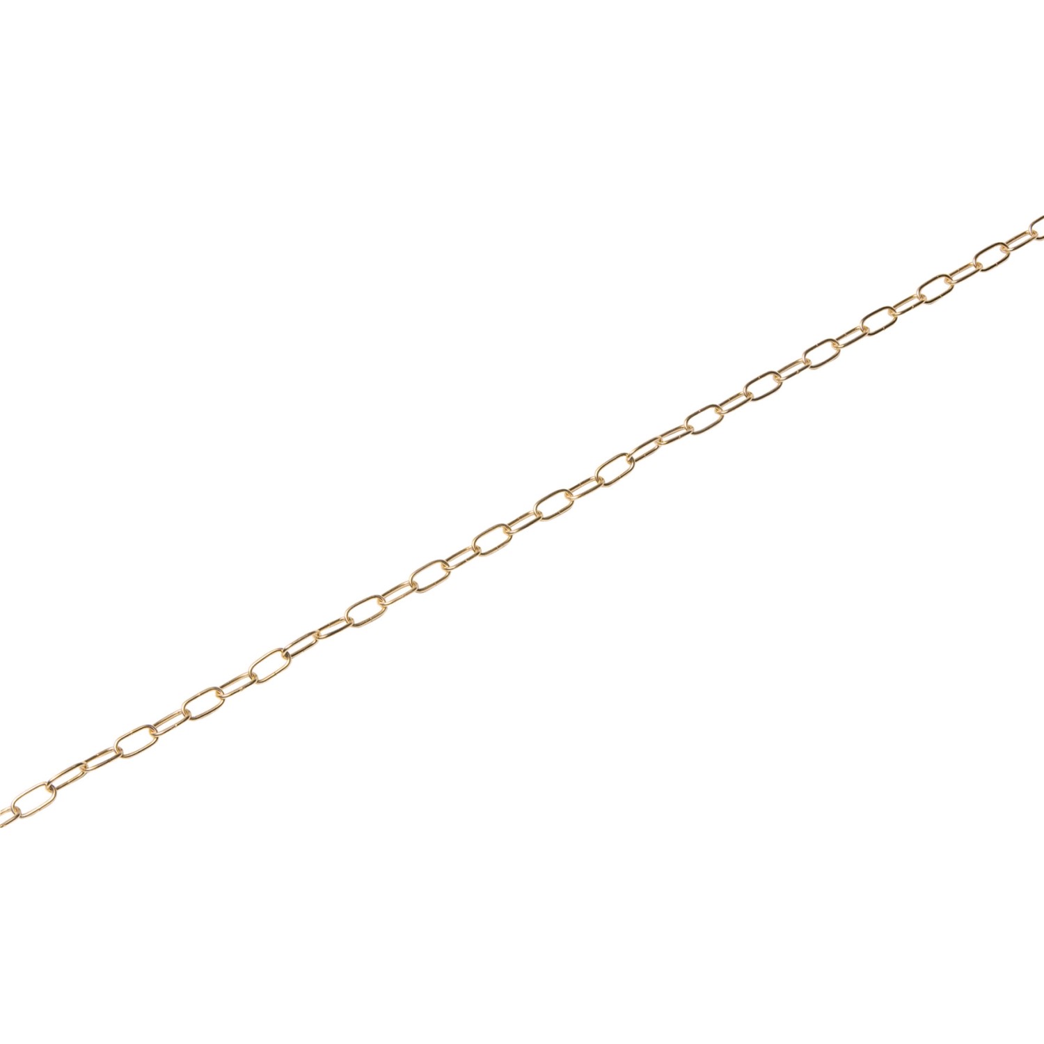 LUX Řetěz dlouhočlánkový kulatý pomosazená ocel, pr. 2 mm - metráž