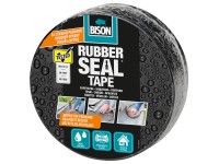 BISON Samolepicí těsnící páska Rubber Seal 7,5 cm x 5 m