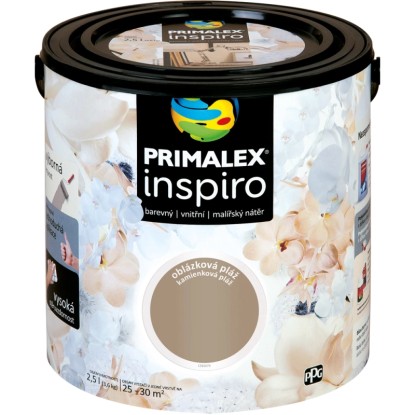 PRIMALEX Barevný vnitřní malířský nátěr Inspiro oblázková pláž 2,5 l