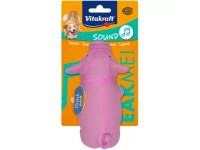 Vitakraft Pískací hračka pro psy prasátko různé barvy 17 cm, 1 ks