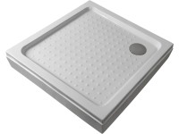 Sanotechnik Sprchová vanička s krytem P19, čtverec, akrylát, 90 x 90 x 15 cm