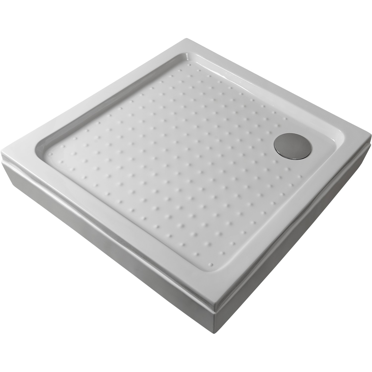 Sanotechnik Sprchová vanička s krytem P19, čtverec, akrylát, 90 x 90 x 15 cm