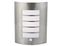 OBI LIGHTING Nástěnné svítidlo Thiesi Senzor IP44 E27 max. 15W 27,5x20x9,5cm